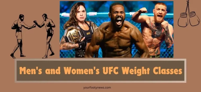 Men's and Women's UFC Weight Classes