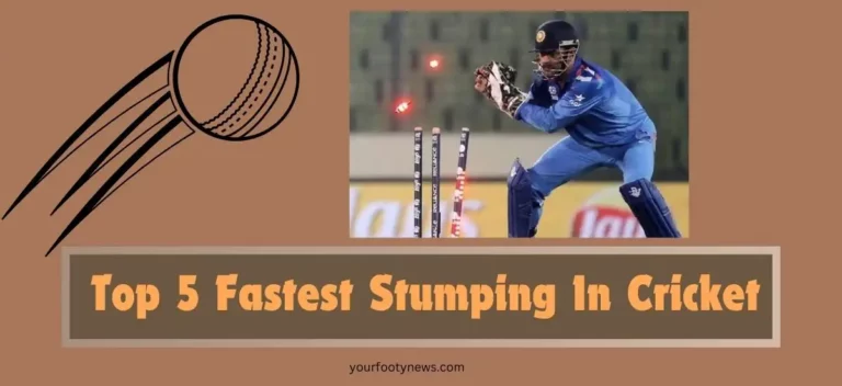 Top 5 Fastest Stumping In Cricket